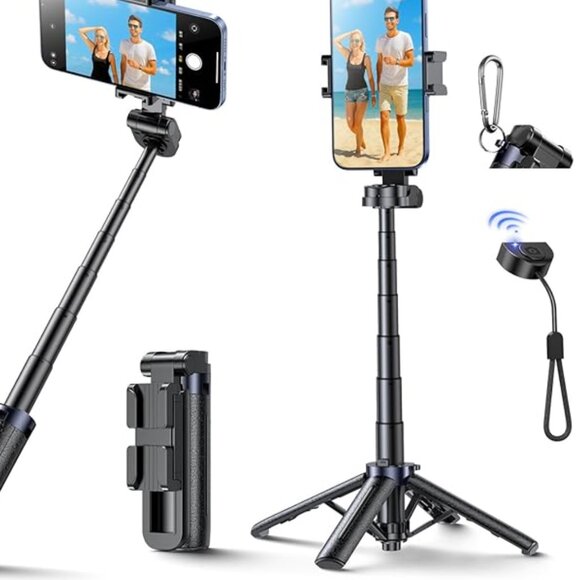 NEW Portable Mini Tripod Selfie Stick - Picture 1 of 4